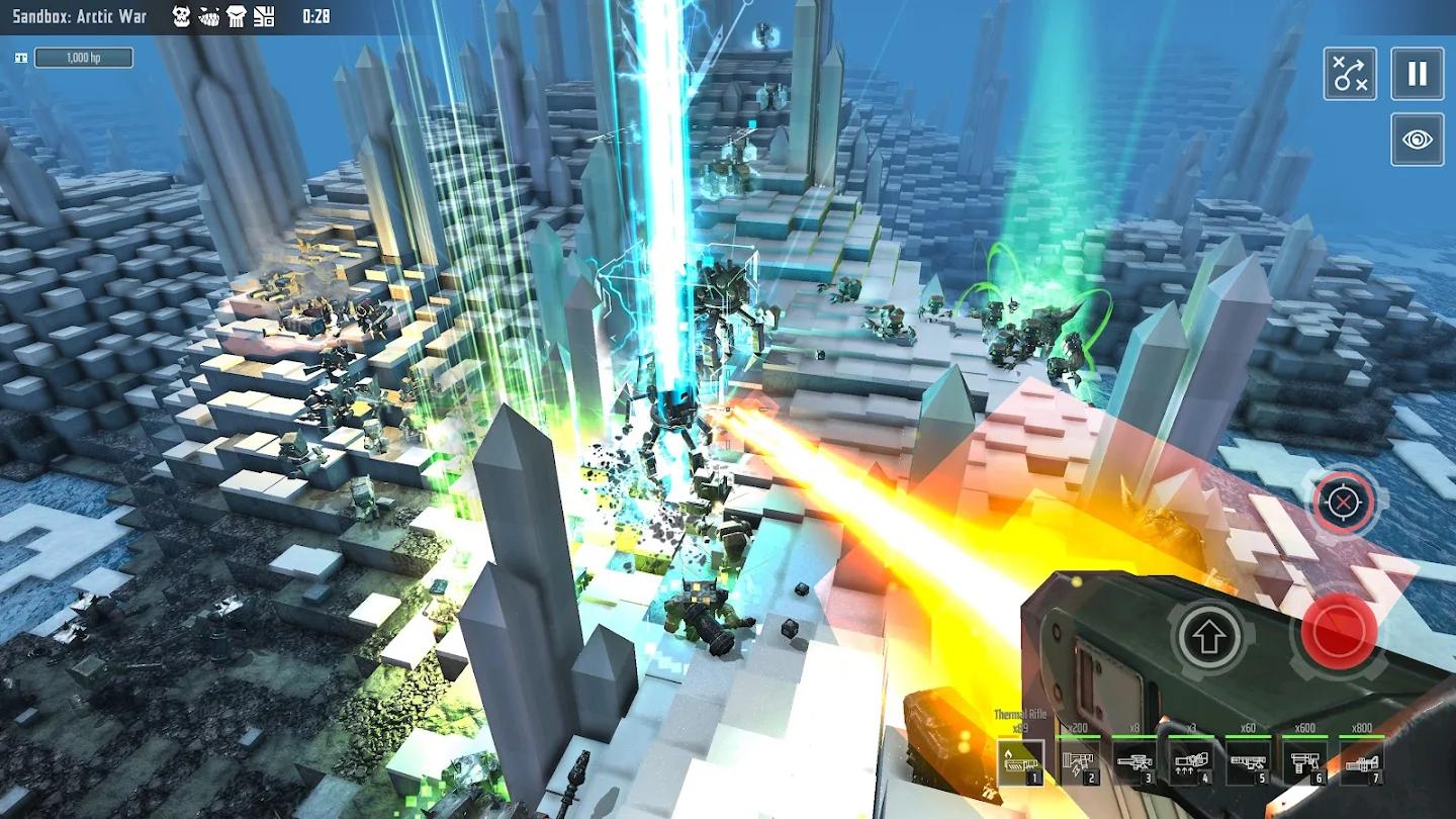 方块要塞2内置菜单游戏截图1