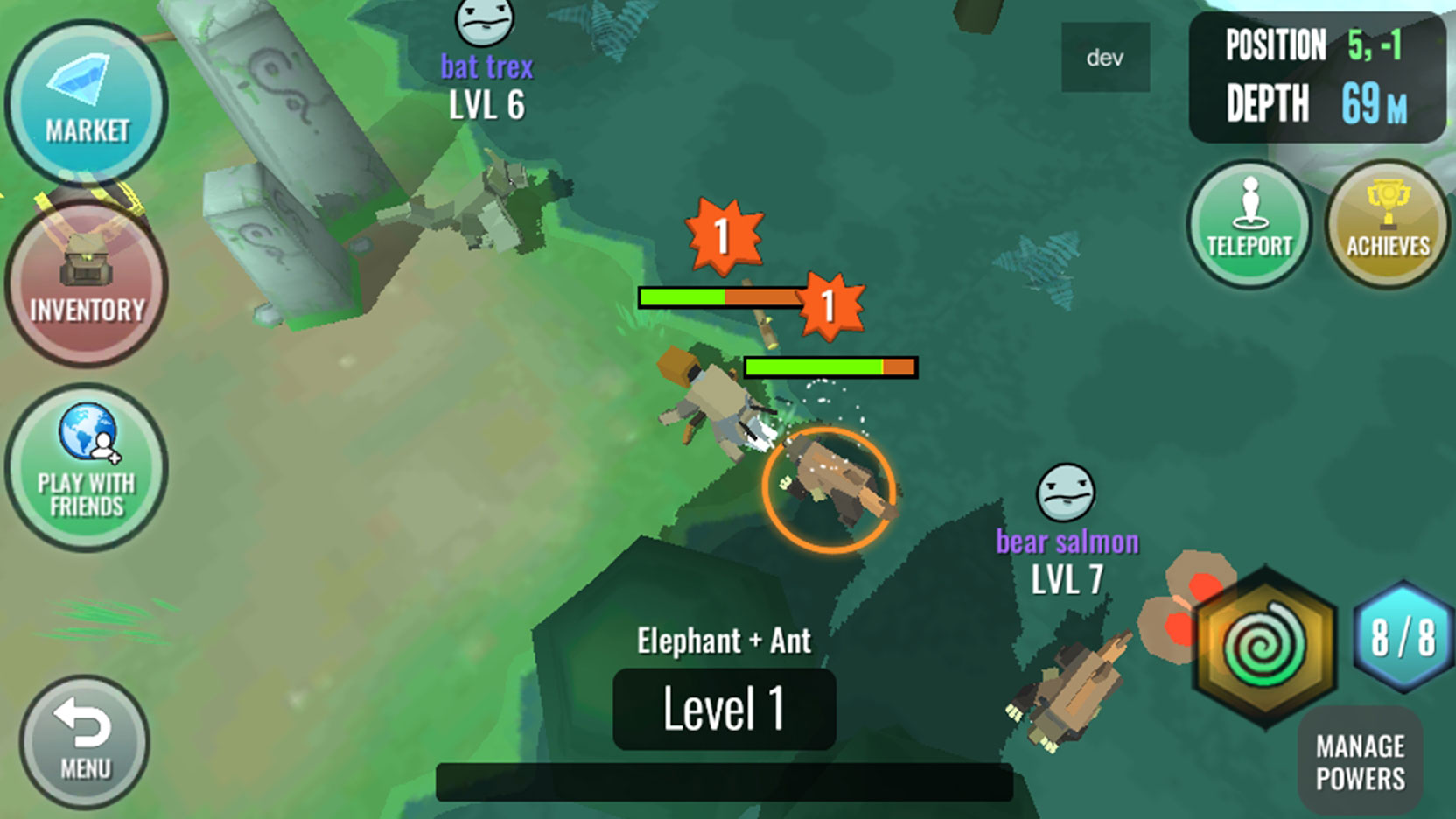 合成动物内置菜单(Hybrid Animals)游戏截图4