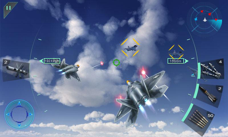 空中决战3D(Sky Fighters) 截图2