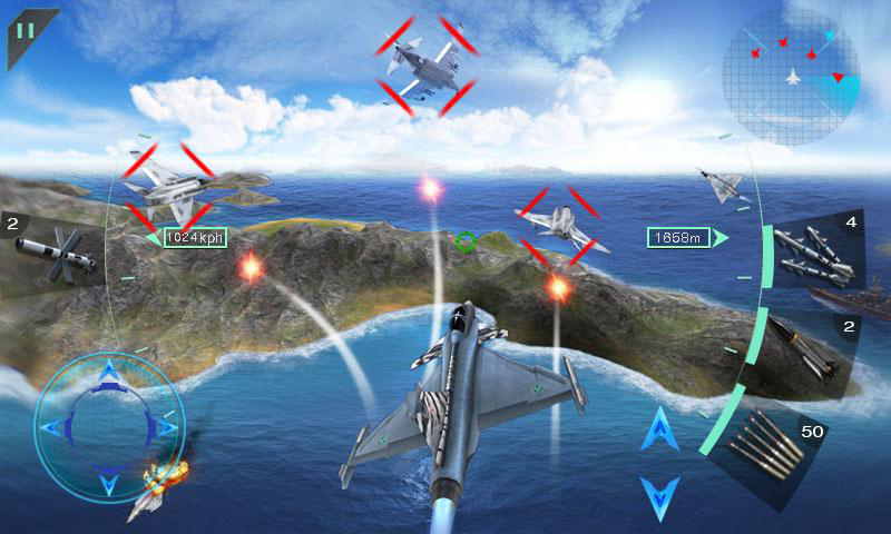空中决战3D(Sky Fighters) 截图3