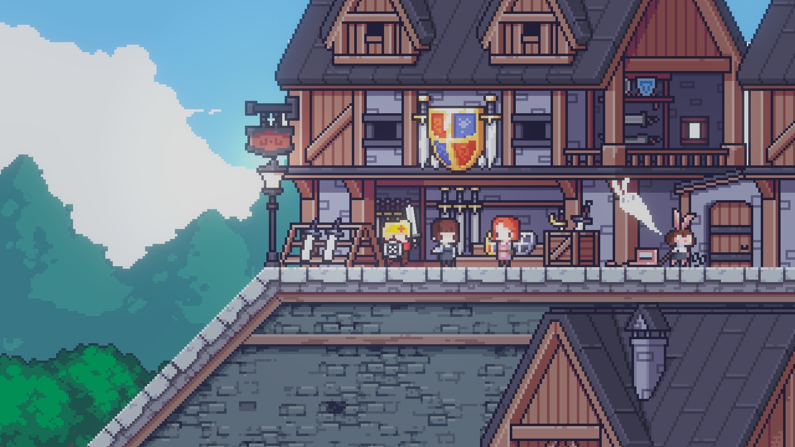 贪婪地牢内置菜单(Dungreed)游戏截图1