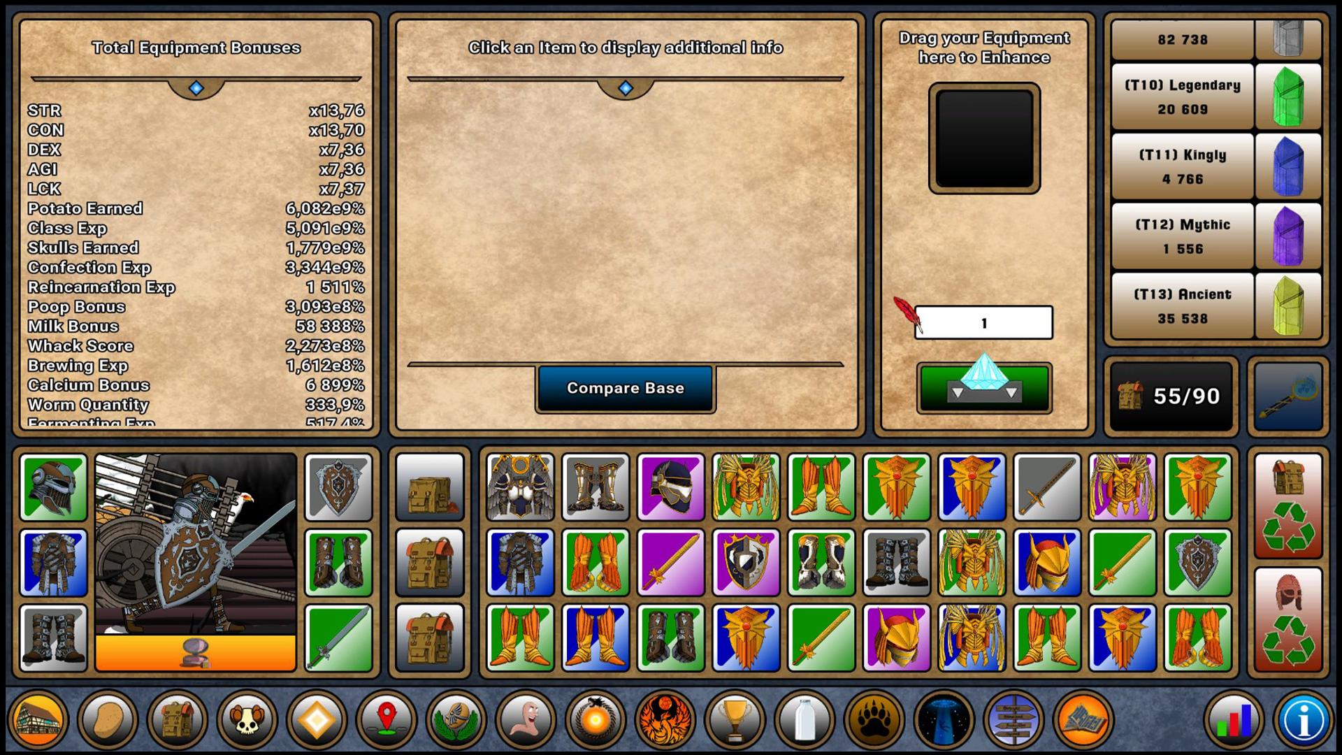 土豆勇士内置菜单(Farmer Against Potatoes Idle)游戏截图4