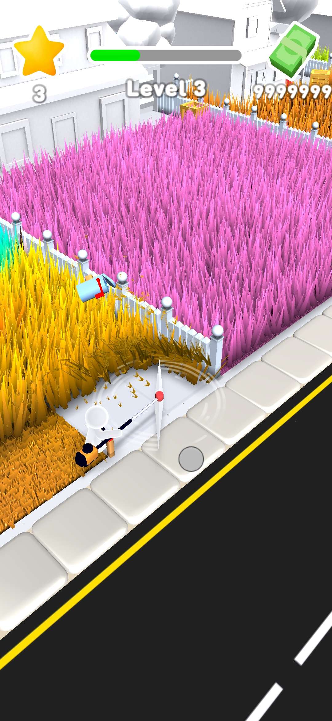 修剪草坪内置菜单(Mow My Lawn)游戏截图4