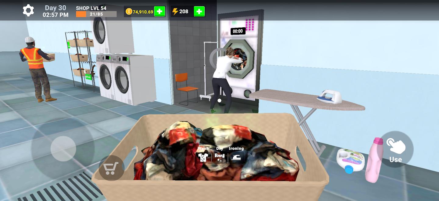 洗衣模拟器游戏截图1