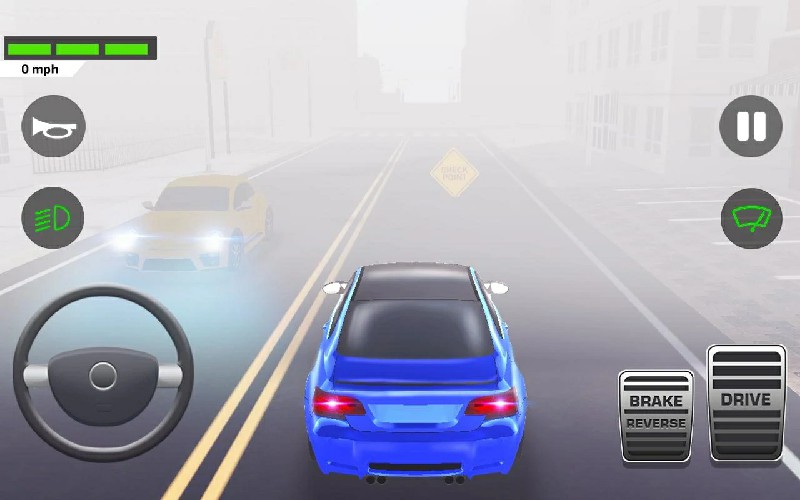 城市汽车驾驶和停车学校测试模拟器(DrivingTest)游戏截图6