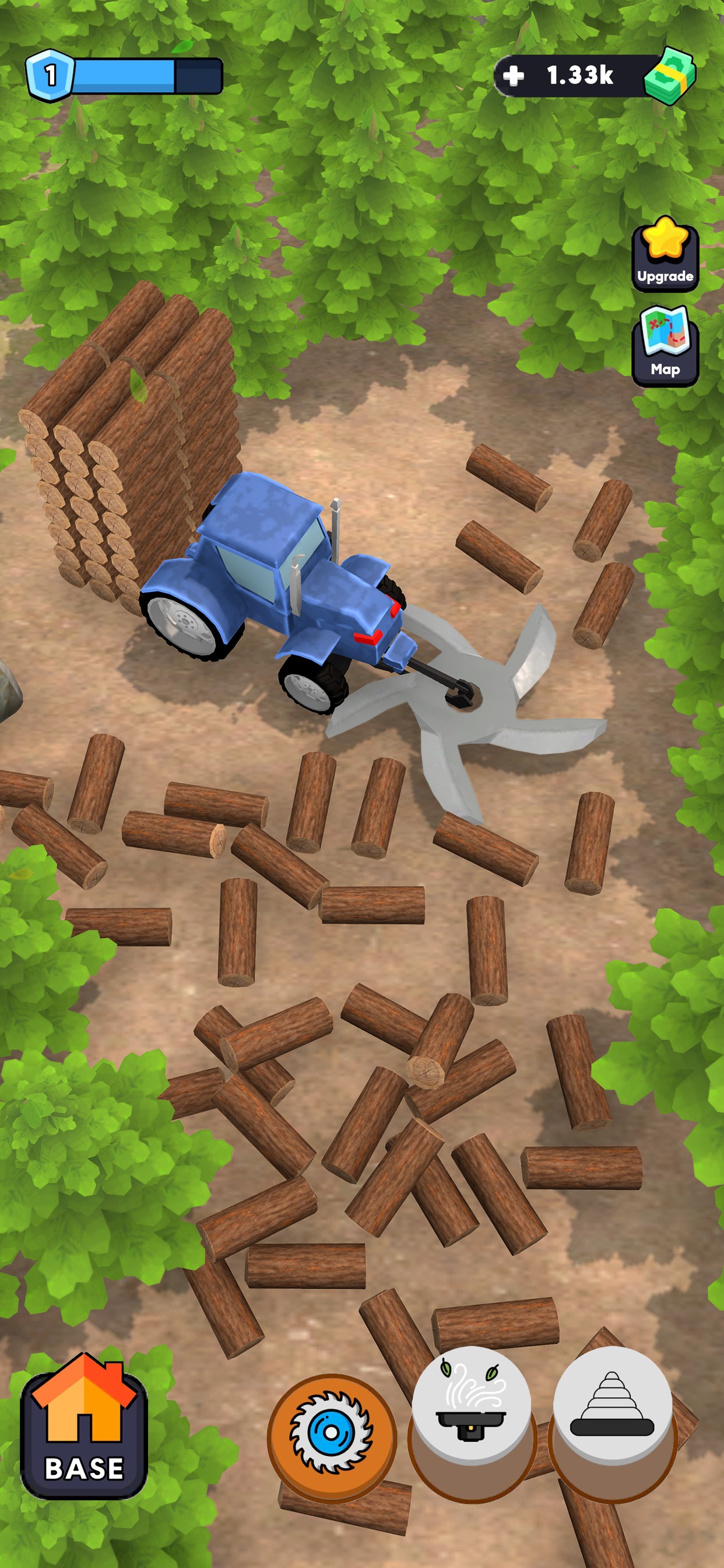 伐木工砍手内置菜单(Lumber Chopper)游戏截图3