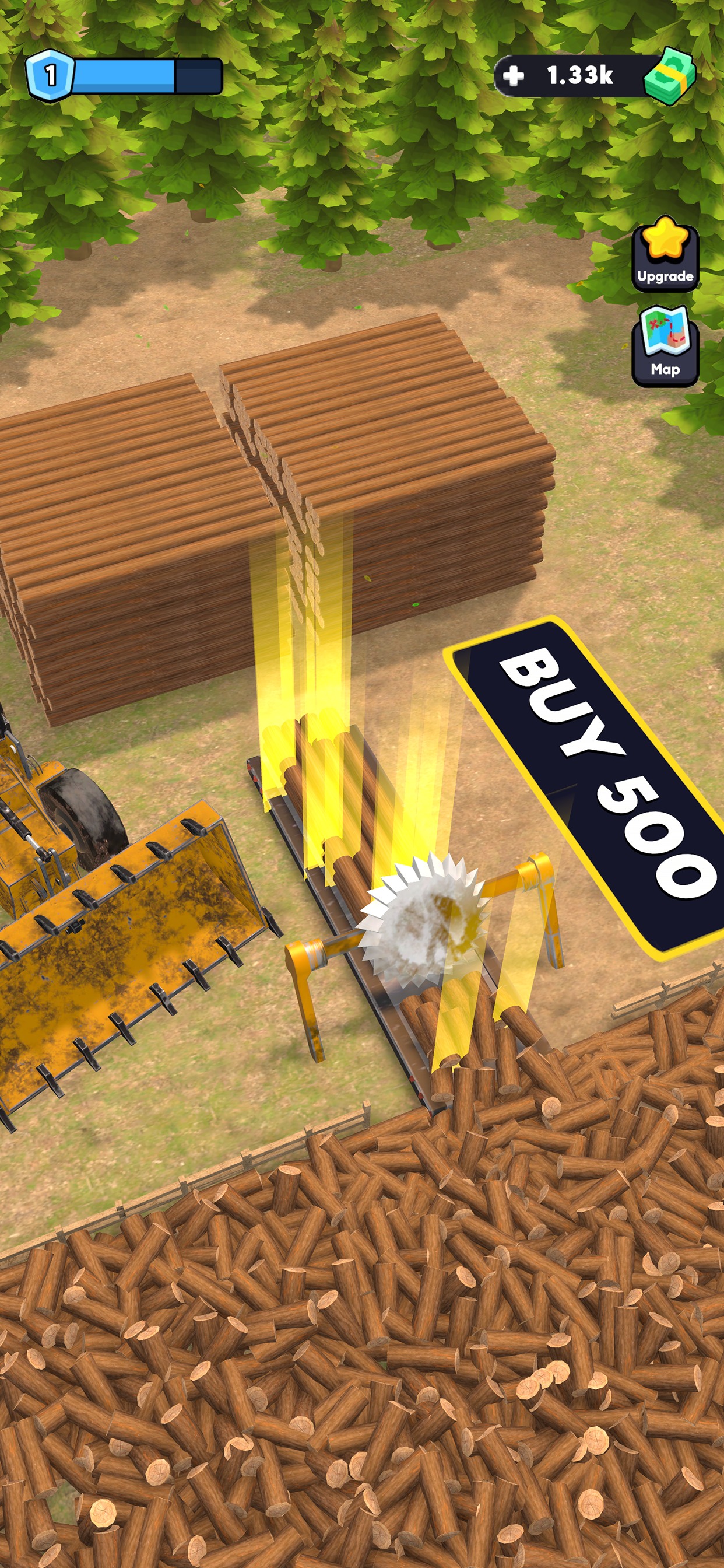 伐木工砍手内置菜单(Lumber Chopper)游戏截图4