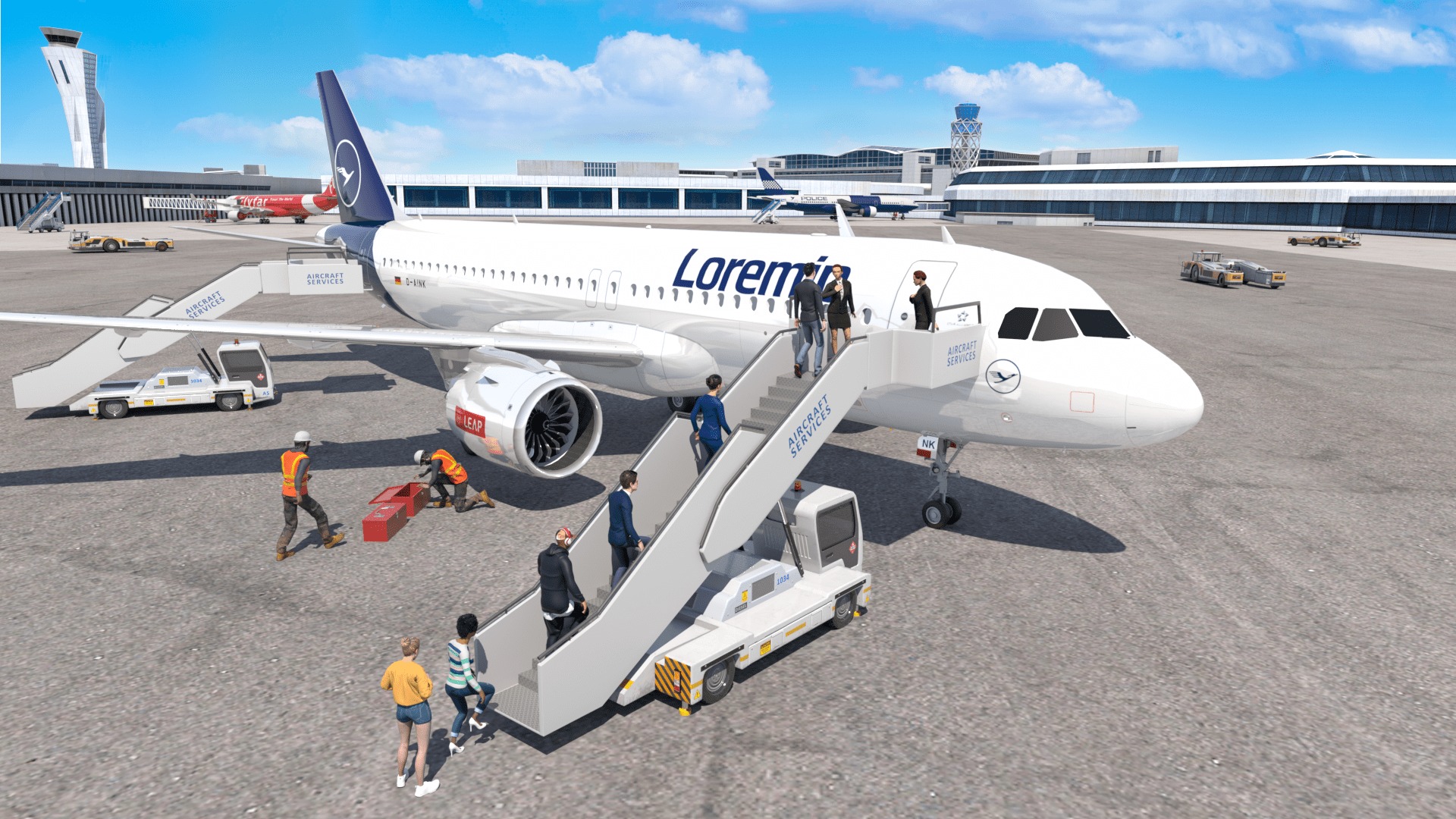 飞机驾驶员机场大亨(Airplane Pilot Airport Tycoon) 截图2