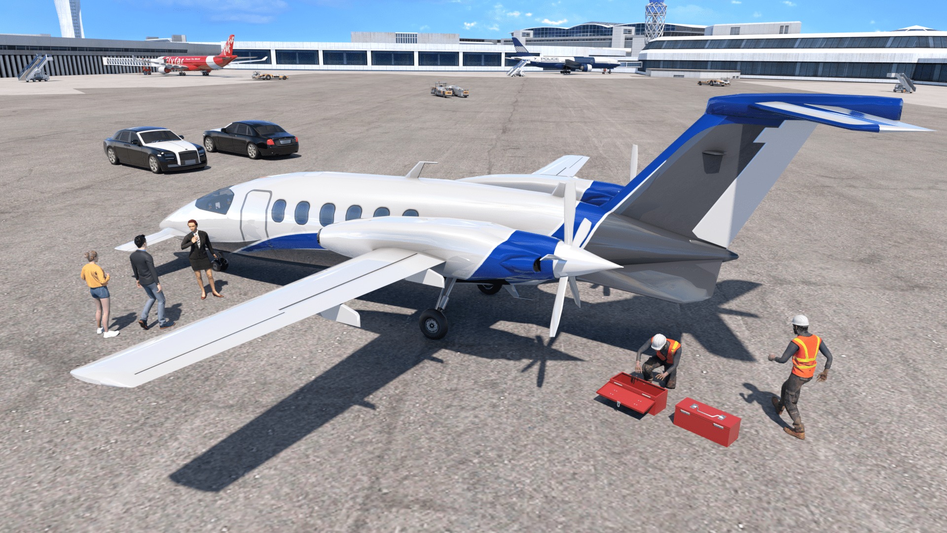 飞机驾驶员机场大亨(Airplane Pilot Airport Tycoon) 截图4