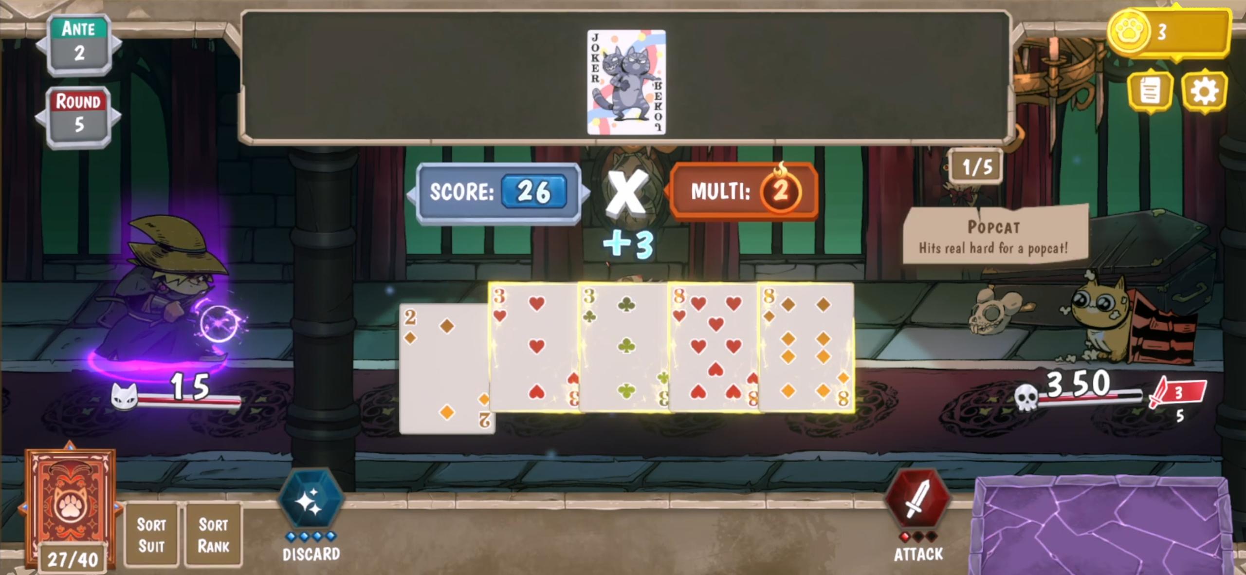 猫咪卡牌 截图1