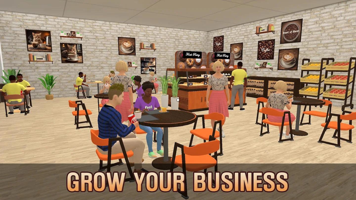 我的咖啡厅模拟器游戏截图3
