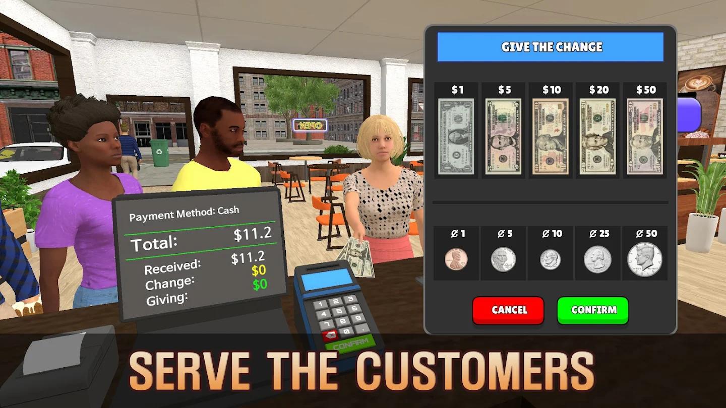 我的咖啡厅模拟器游戏截图4