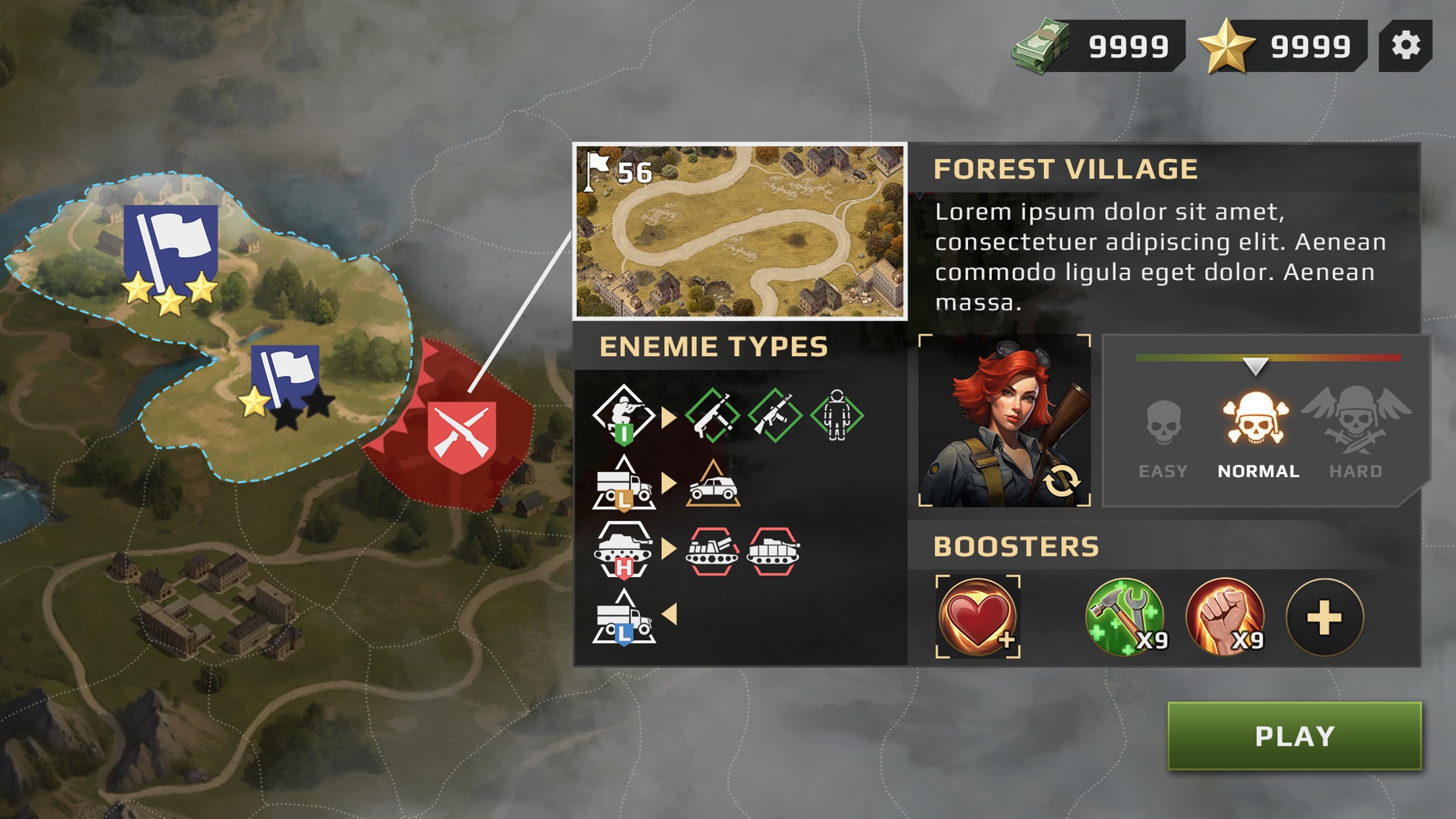 二战防御：RTS军队TD内置菜单(WWII Defence)游戏截图6