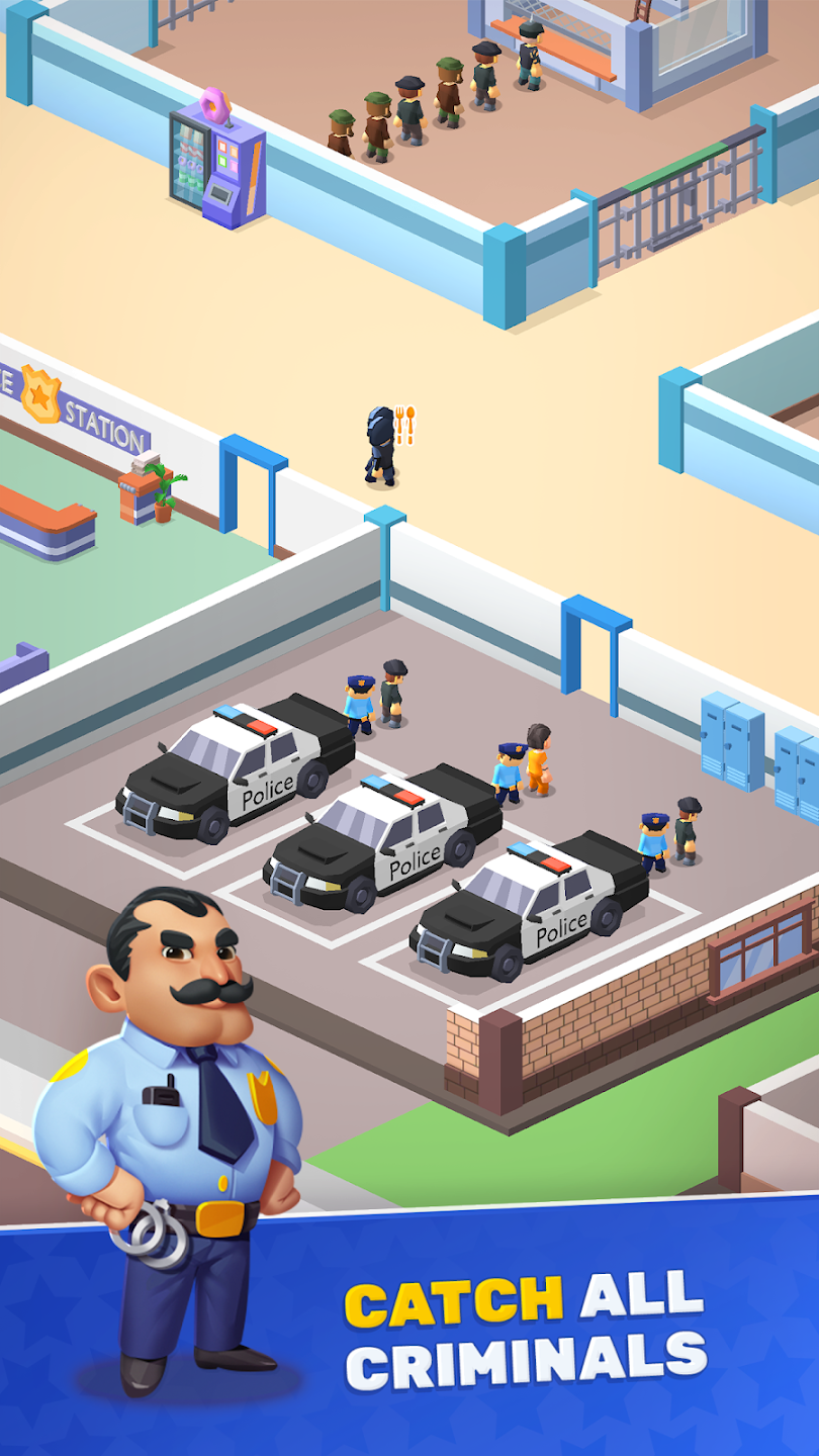 放置警察大亨内置菜单(Police Department: Tycoon 3D)游戏截图2