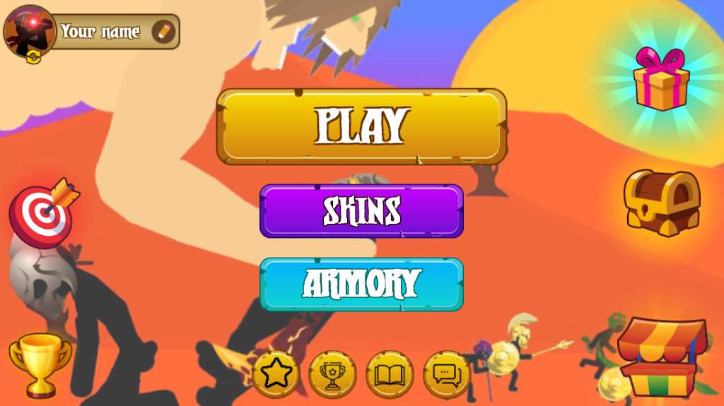 火柴人战争：无限战斗(Stickman War : Infinity warriors) 截图2