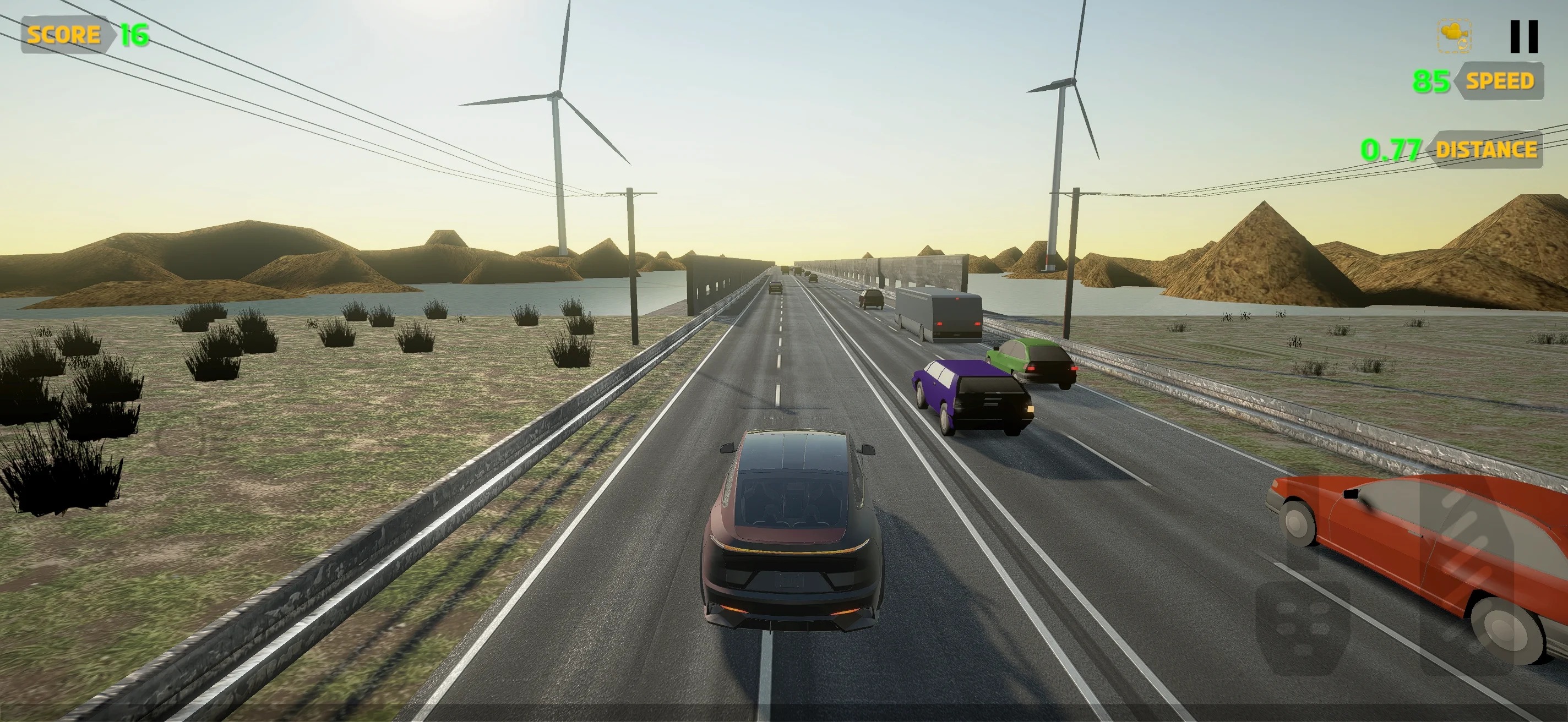 交通竞赛3D(Traffic Race 3D)游戏截图5