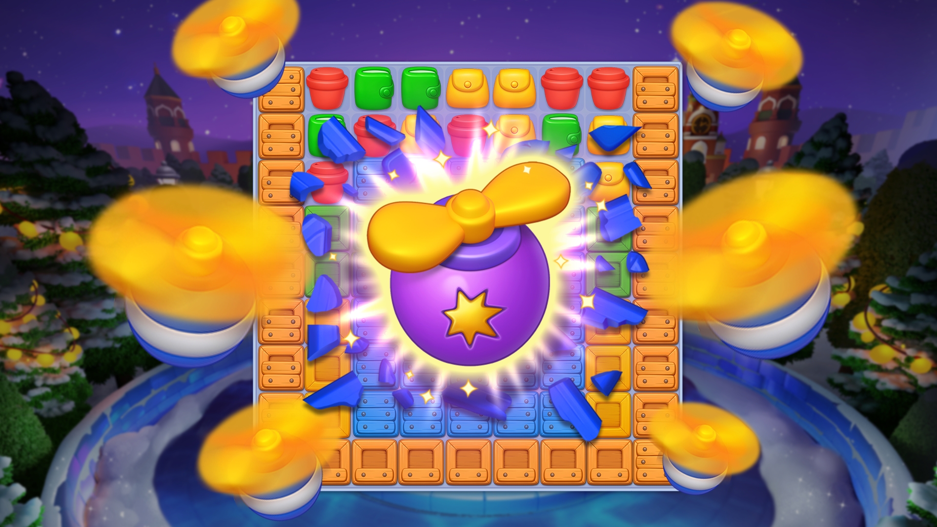 旅行匹配内置菜单(Travel Match)游戏截图2