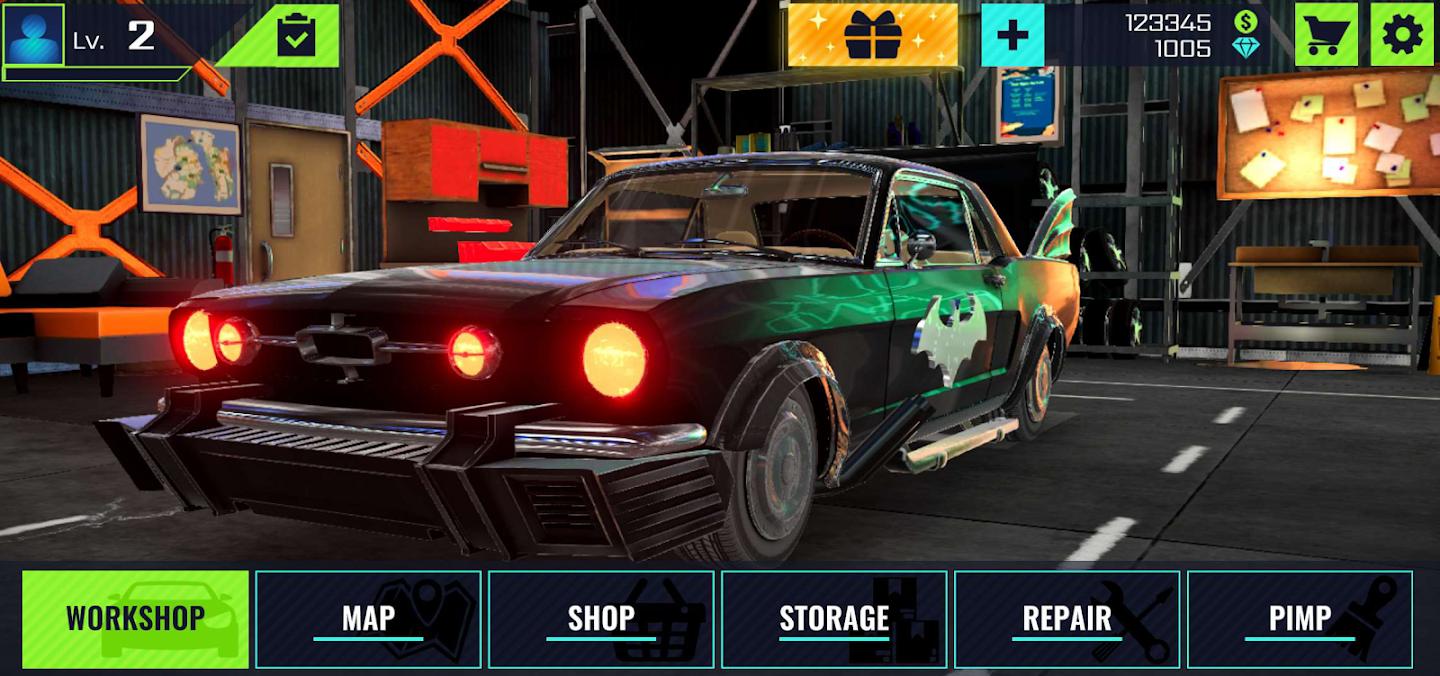 汽车修理工内置菜单游戏截图2