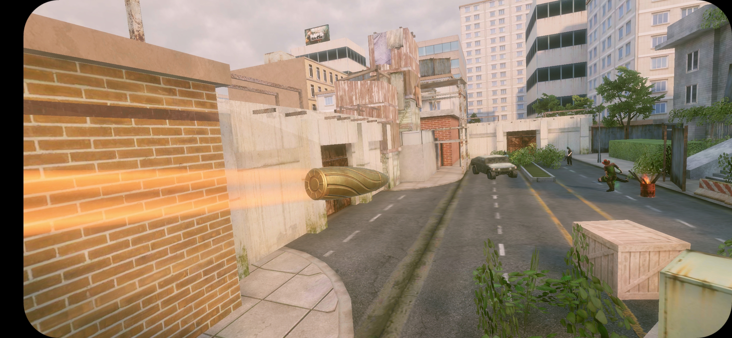 狙击僵尸2：混乱之城(Sniper Zombie 3D)游戏截图1