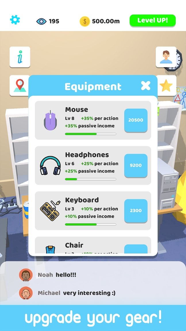 空闲主播游戏截图4