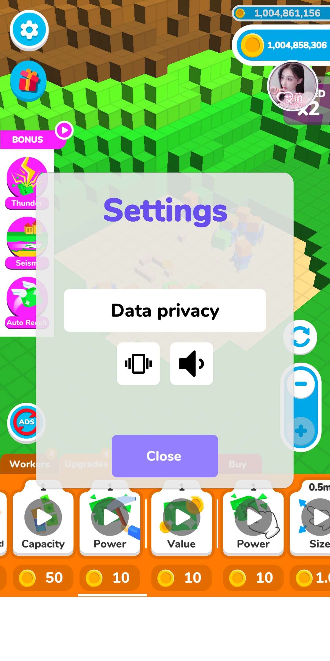 立方体(Minecube - Idle)游戏截图1