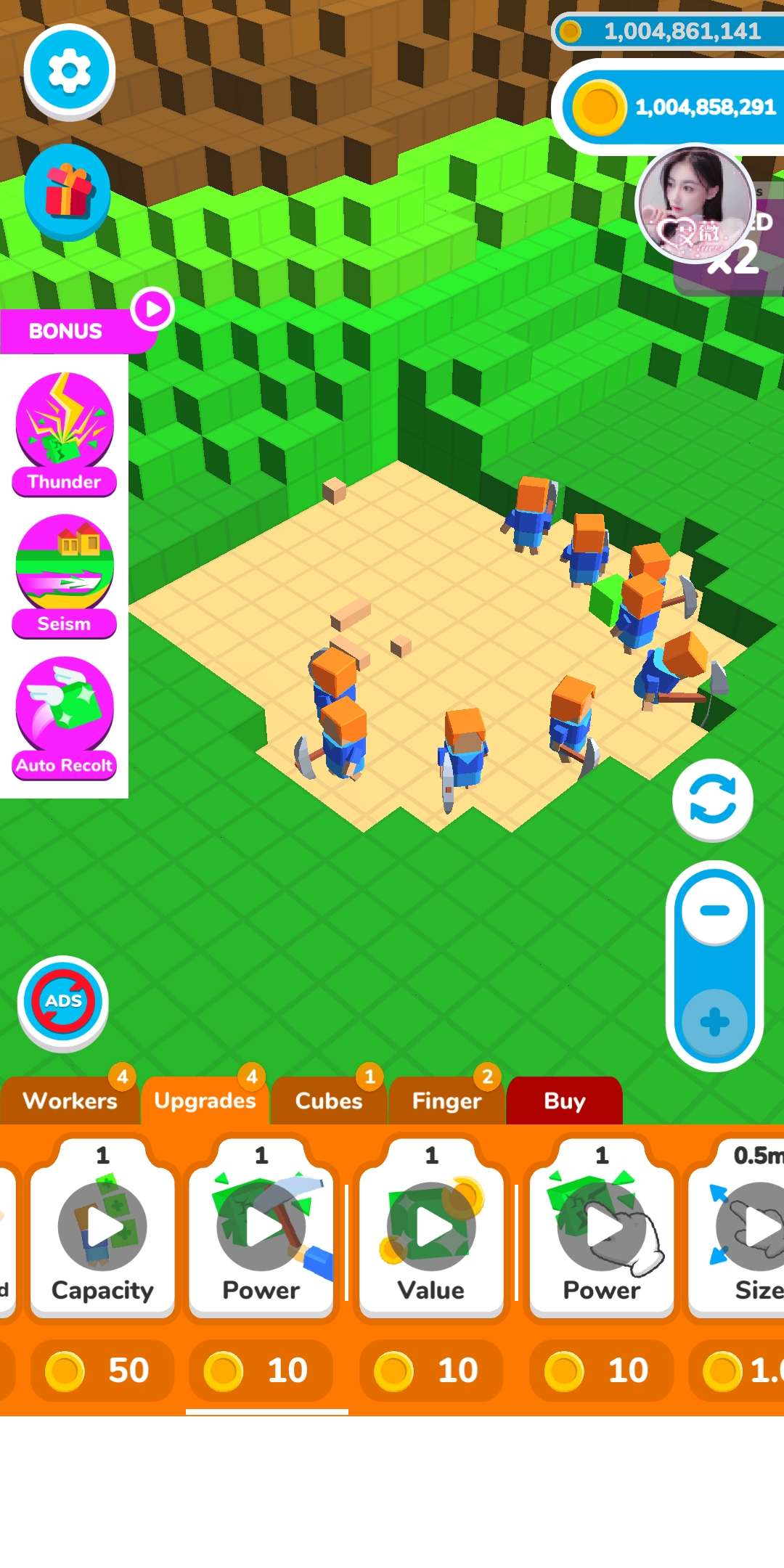 立方体(Minecube - Idle)游戏截图2