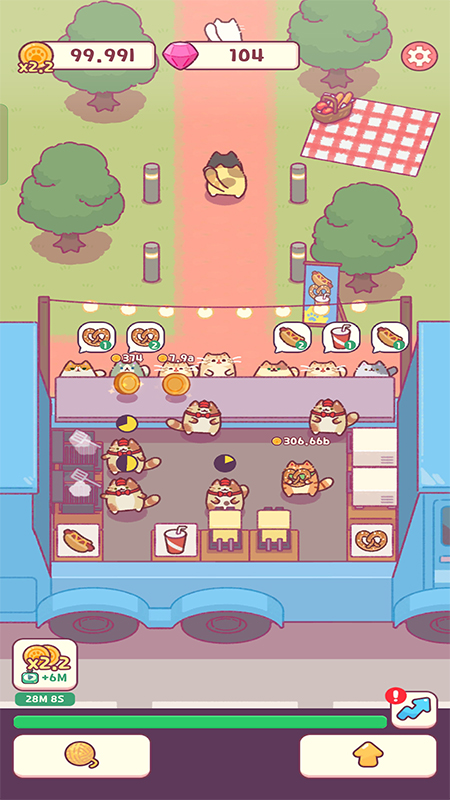 猫咪小吃店中文版游戏截图2