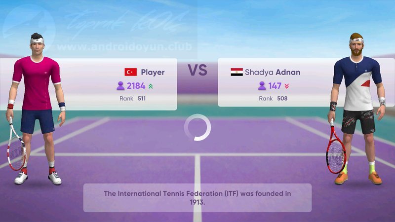 网球公开赛2025游戏截图1