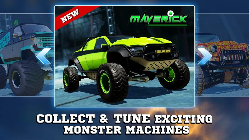 2019怪物卡车比赛(Monster Trucks Racing)游戏截图4