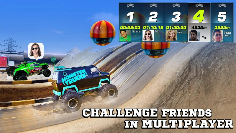 2019怪物卡车比赛(Monster Trucks Racing)游戏截图5