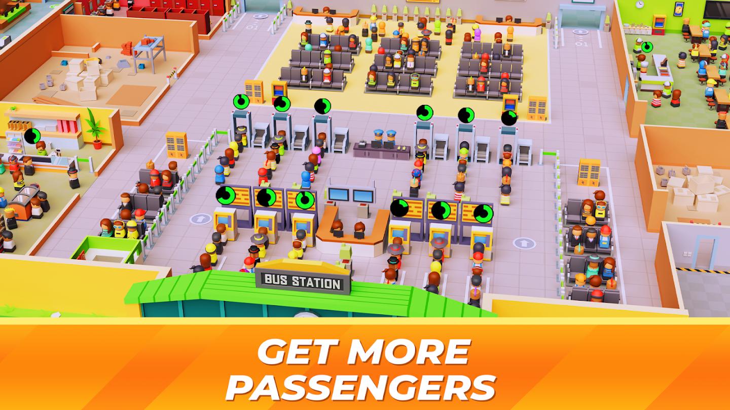 巴士大亨内置菜单(Idle Bus Station)游戏截图4