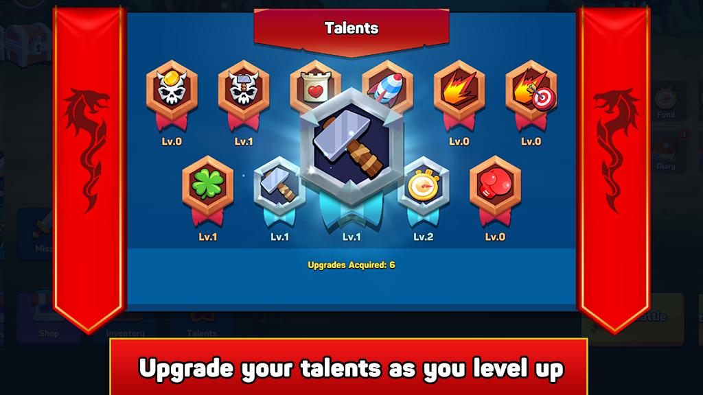 城堡防御：怪物防御者内置菜单(Monster Defender)游戏截图1