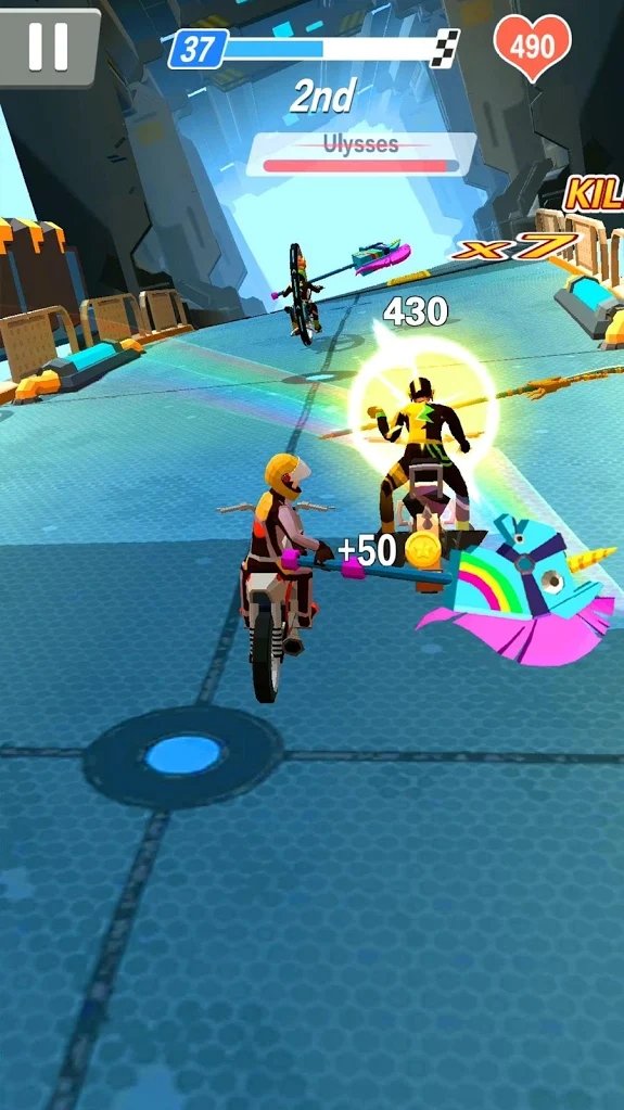 格斗赛车(Racing Smash 3D)游戏截图1