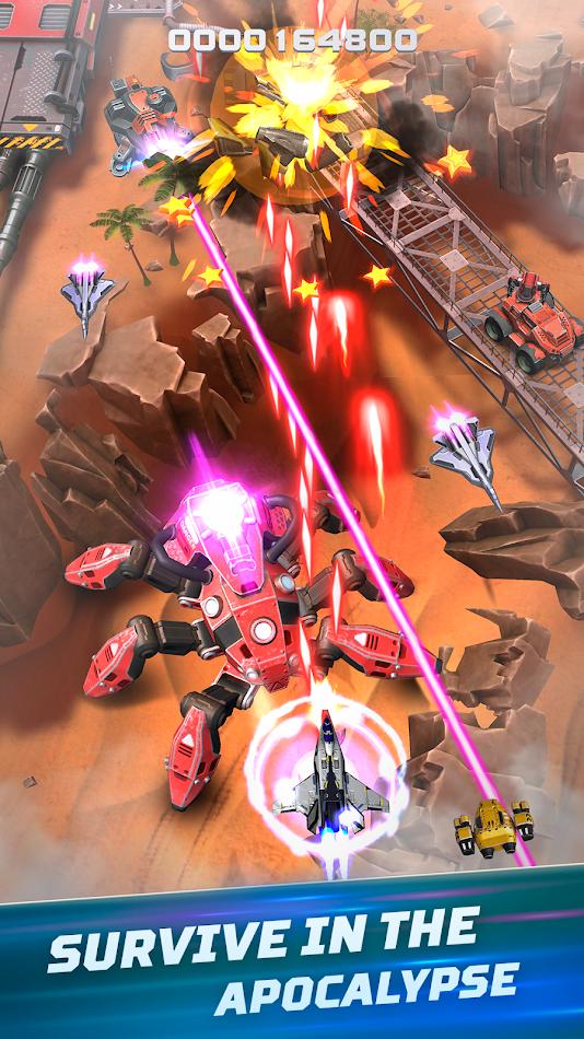 红色狩猎:天空烈焰内置菜单(RedHunt)游戏截图1