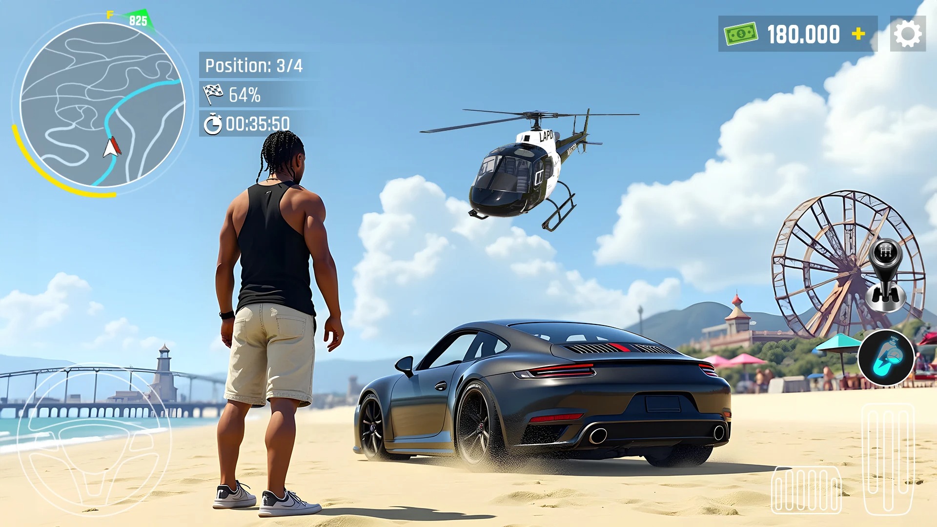 汽车驾驶交通模拟器(Car Driving Traffic Simulator)游戏截图1