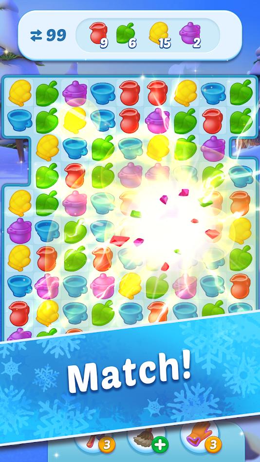 我的豪宅内置菜单(Coldscape: My Match-3 Family)游戏截图3