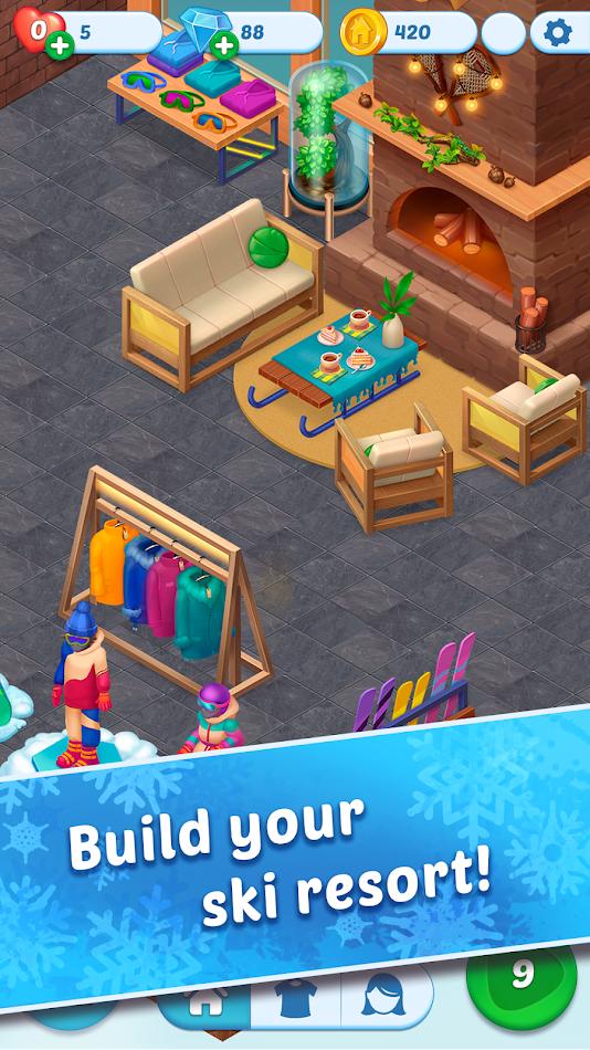 我的豪宅内置菜单(Coldscape: My Match-3 Family)游戏截图4