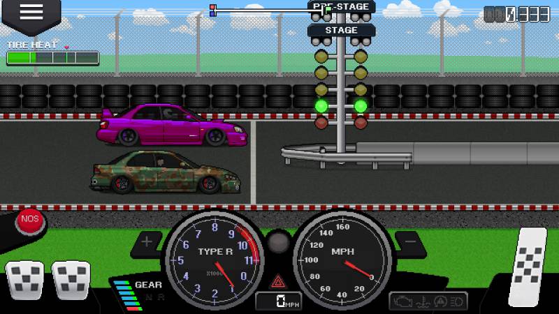 像素赛车手(Pixel Car Racer) 截图4