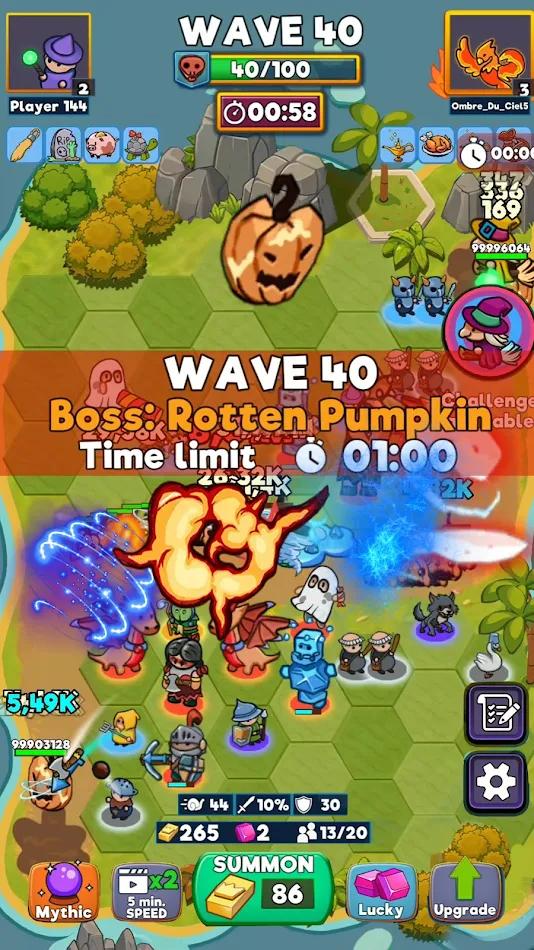 合并战争内置菜单(ChanceLot TD: Merge Wars) 截图1