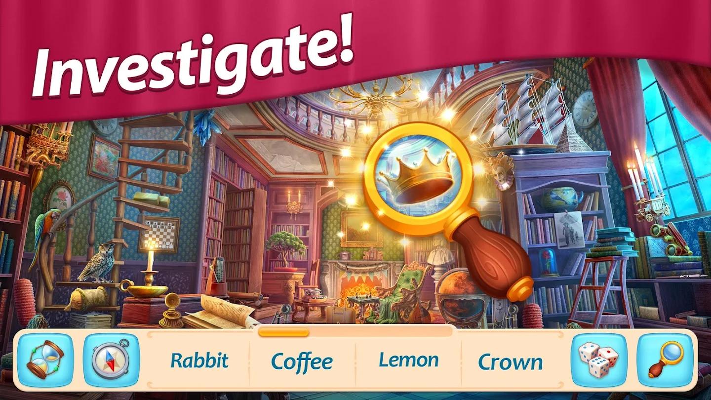 豪宅的秘密：任务(Secret Mansion)游戏截图1