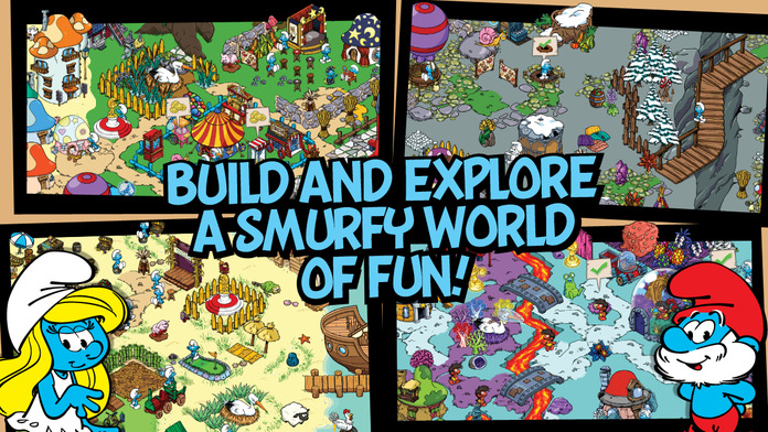 蓝精灵村庄(Smurfs' Village)游戏截图2