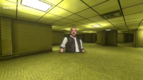 幕后的下一个机器人(Nextbots In Backrooms)游戏截图3