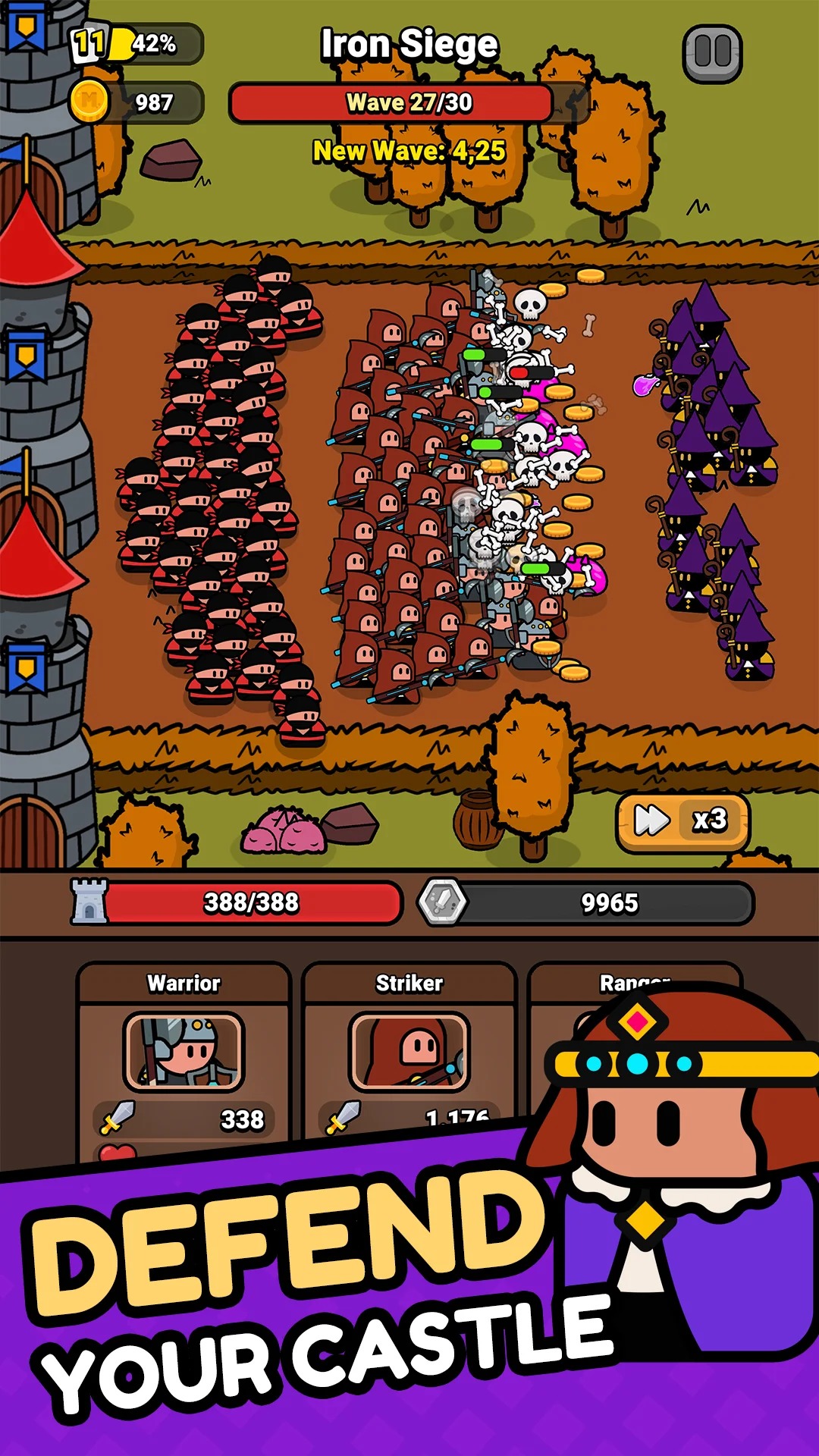 传奇塔防内置菜单(Legend Tower Defense: Idle RPG)游戏截图2