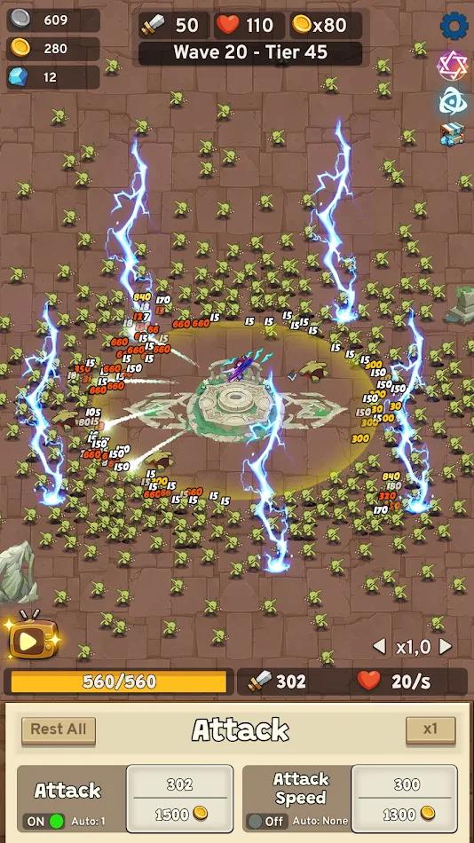 帝国王国闲置(Empire Kingdom TD Premium)游戏截图3