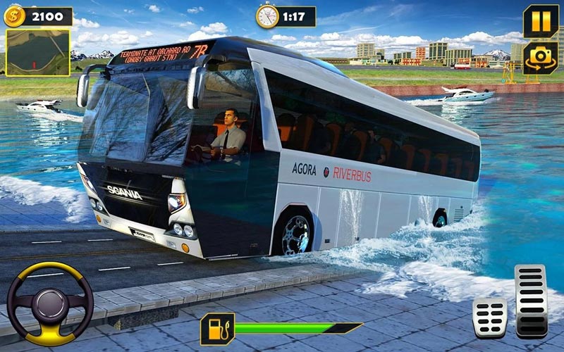旅游交通巴士(RiverBus)游戏截图3