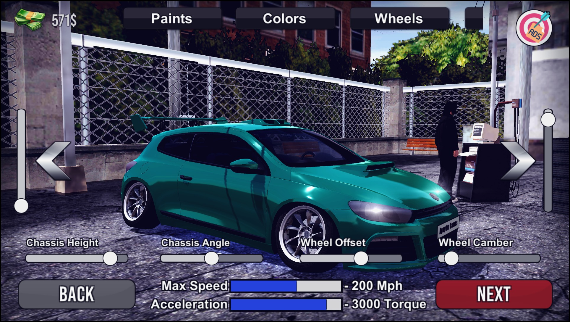 梅甘娜漂移模拟器(Megane Drift And Driving Simulator)游戏截图2