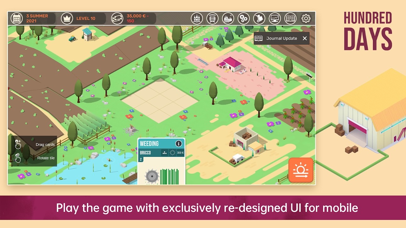 酿造物语内置菜单(HUNDRED DAYS)游戏截图4