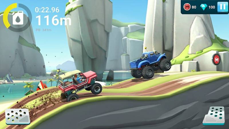 MMX坡道狂飙2内置菜单(Hill Dash 2)游戏截图4