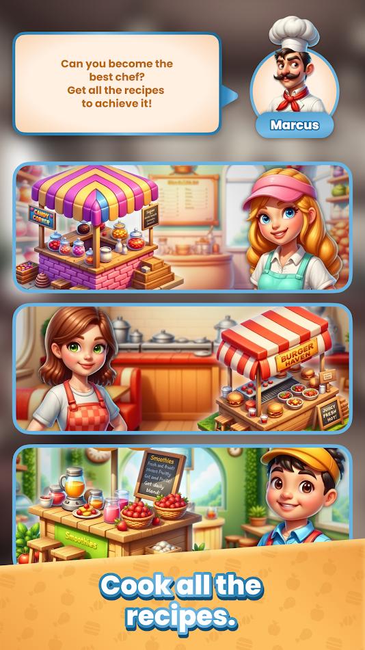 厨师烹饪合并 截图2