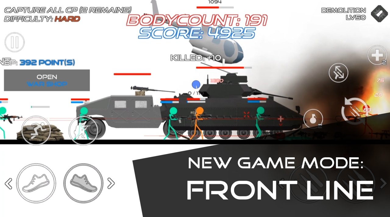 坚持战争鲜血打击(Stick Warfare: Blood Strike) 截图2